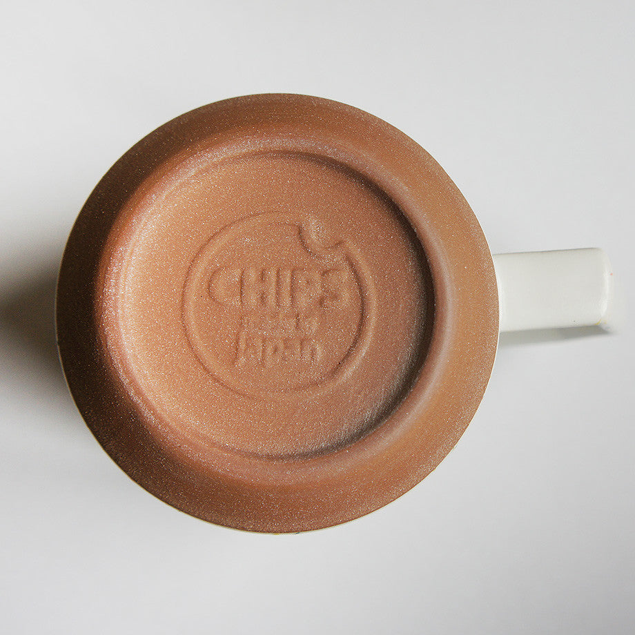 CHIPS Mug - Premium White Navy Drop