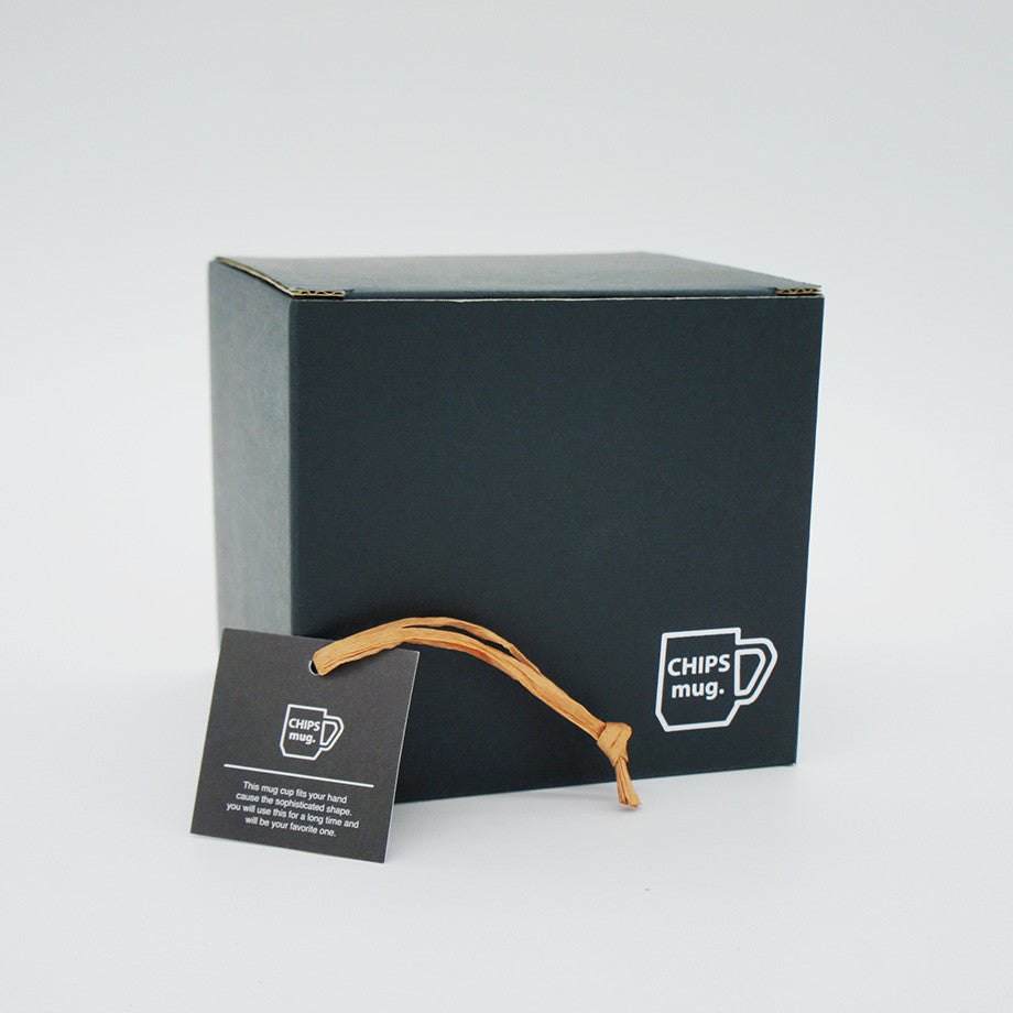 CHIPS Mug - Premium White Navy Drop