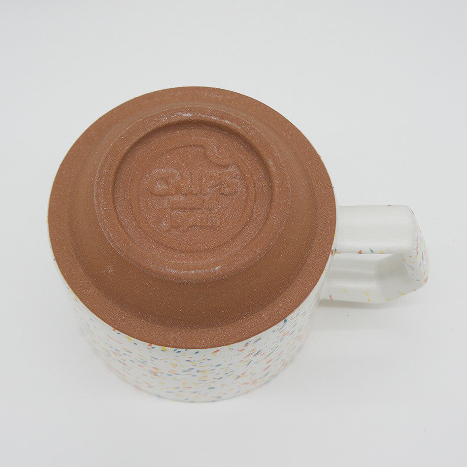 CHIPS Mug - Splash White Orange S