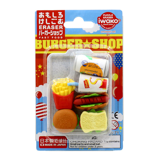 Eraser Set - Fast Food