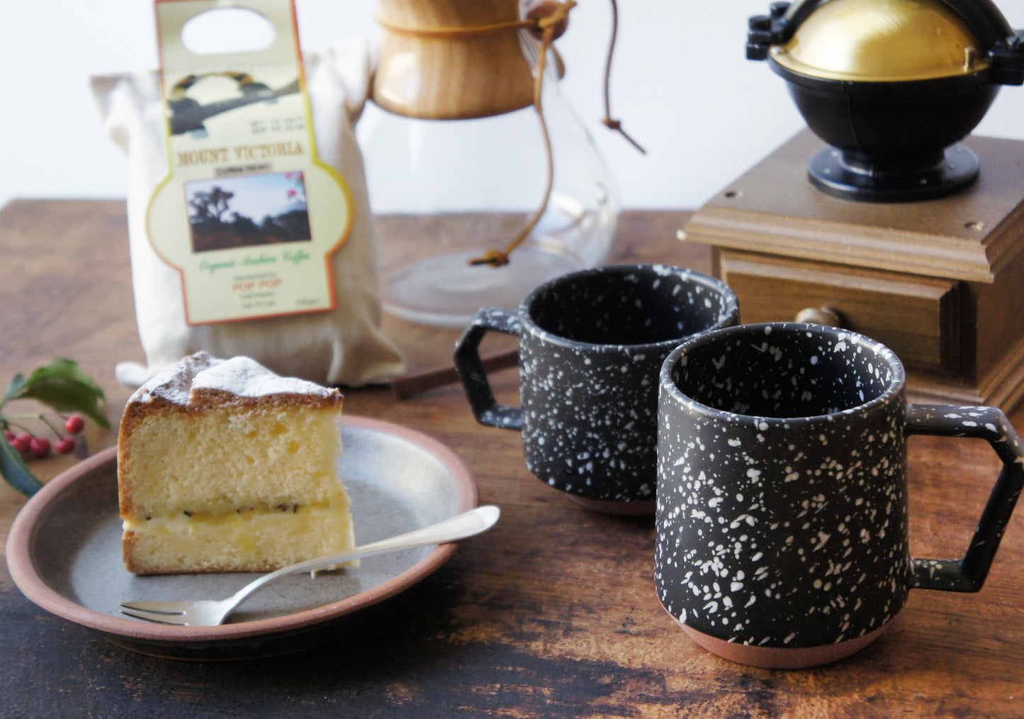 CHIPS Mug - Splash Black White