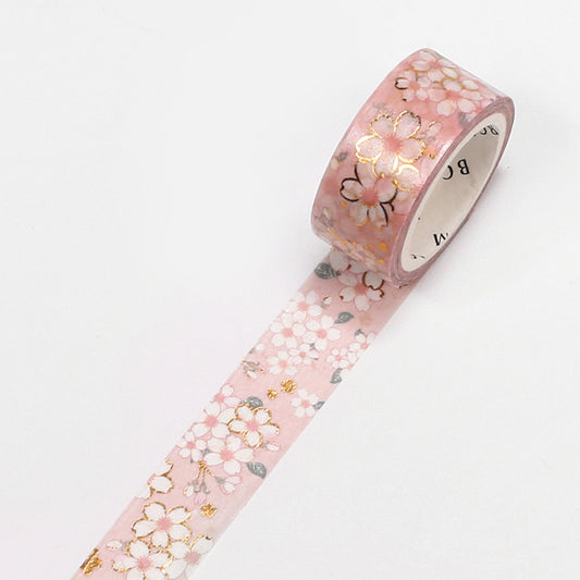 Washi Tape 15mm - Foil Stamping Hanami