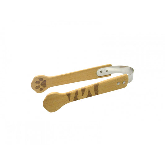Wooden Cat Paw Tongs