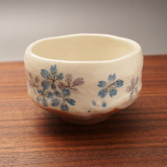 Matcha Cup - Heian Cherry Blossom Blue Mini