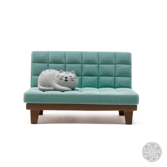 Phone Stand - Sofa Cat Blue