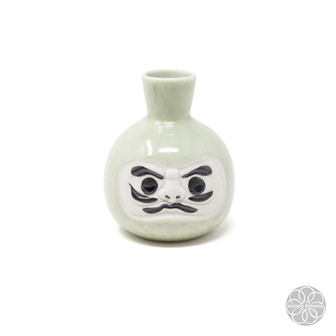 Sake Set - Daruma Green