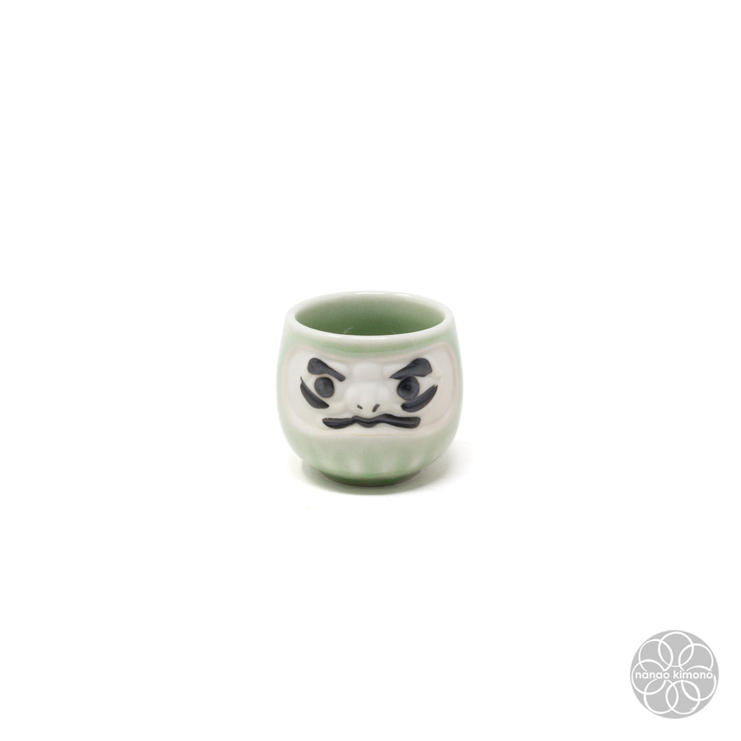 Sake Set - Daruma Green