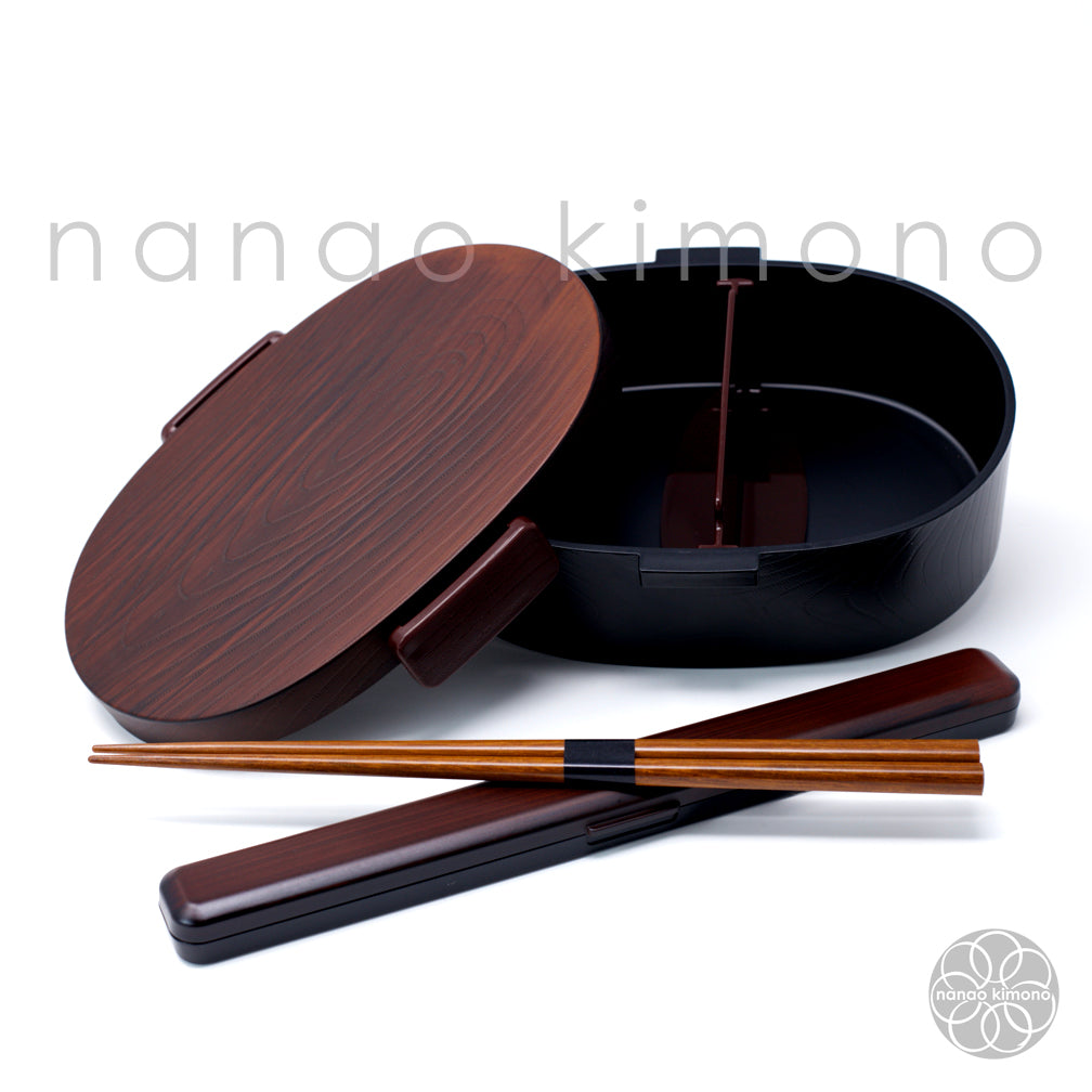 Bento Box -Side Lock Mokume Koban 800ml
