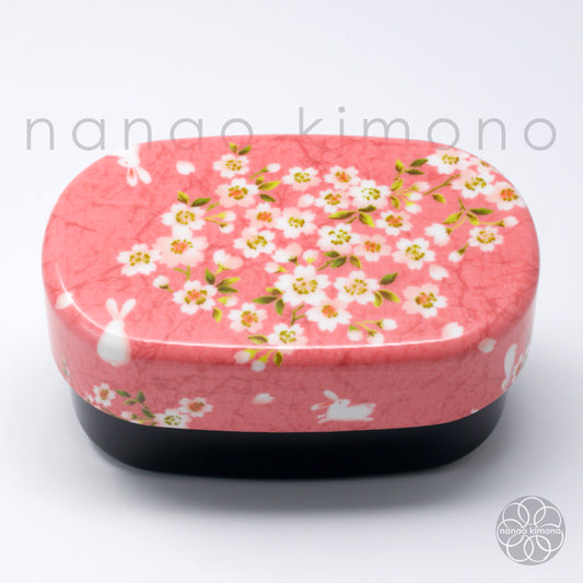 Bento Box - Sakura Rabbit Pink 570ml