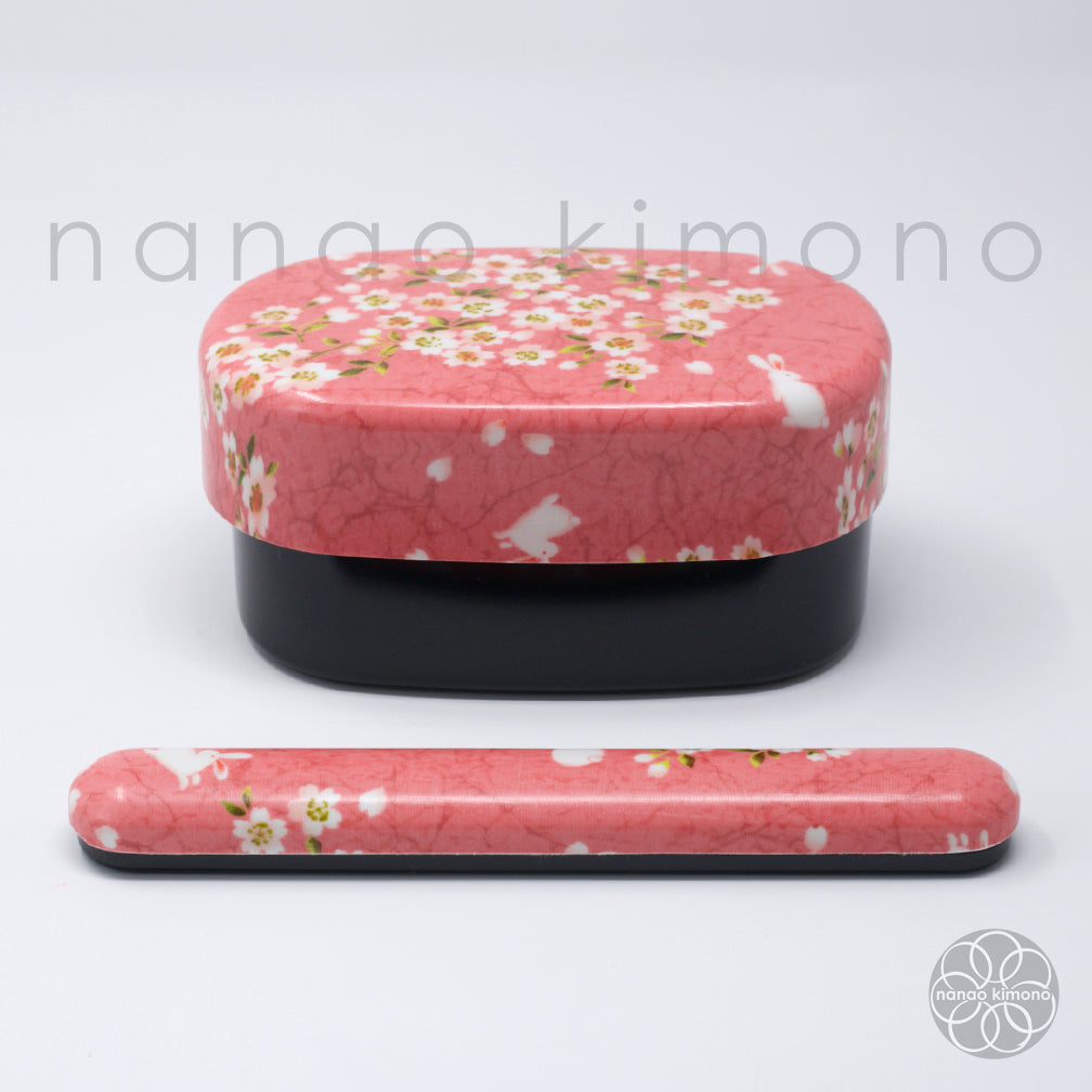 Bento Box - Sakura Rabbit Pink 570ml