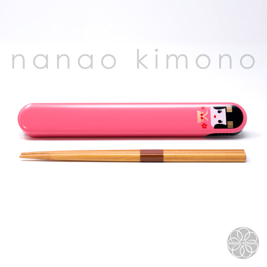 Chopsticks & Case - Kokeshi Maiko