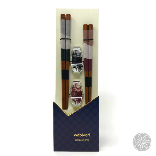 Chopsticks and Rests - Kinu Kaze (Set of 2)