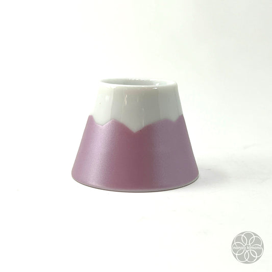Sake Cup - Mt. Fuji Pink