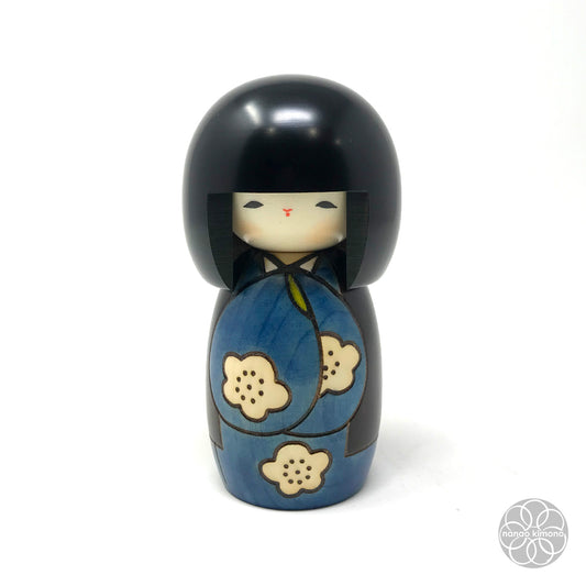 Kokeshi Doll - Kojitsu Blue