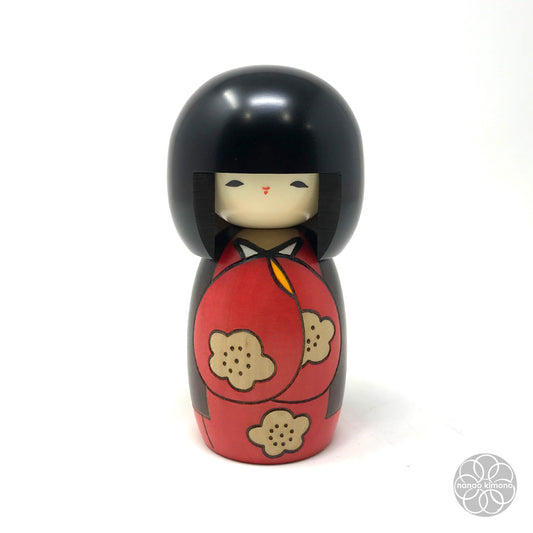 Kokeshi Doll - Kojitsu Red