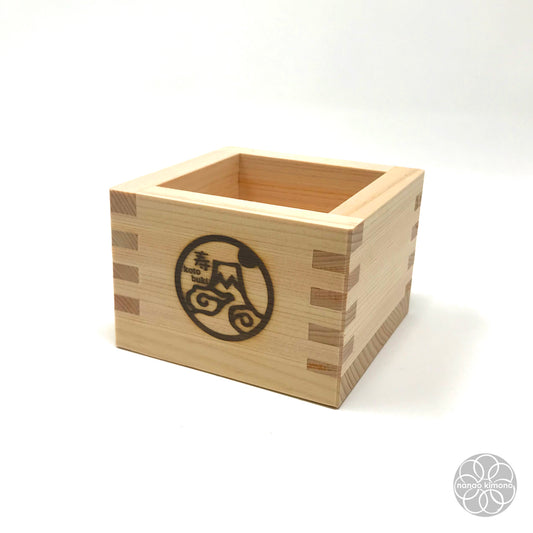 Wooden Sake Cup (Masu) - Mt. Fuji