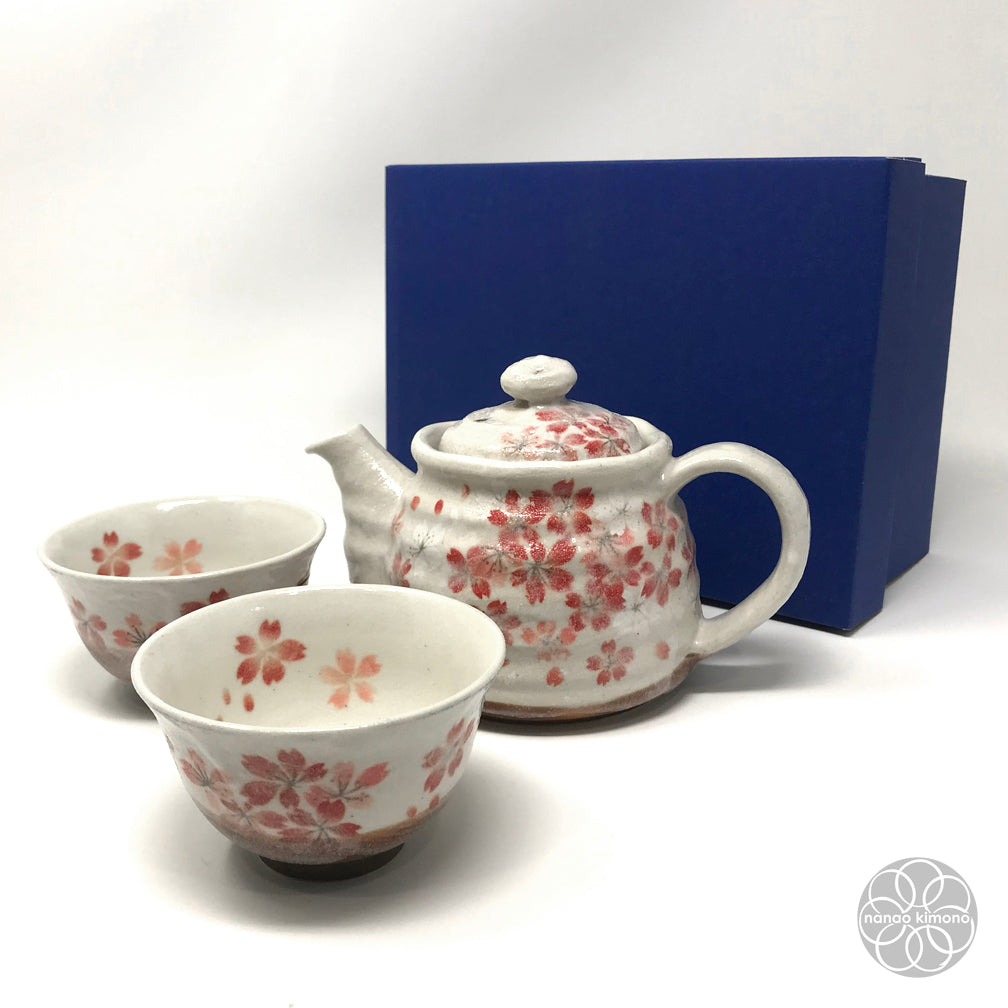 Tea Set - Sakura (Teapot + 2 Cups)