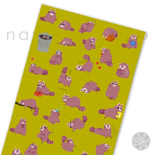 Tea Towel - Chonky Trash Panda