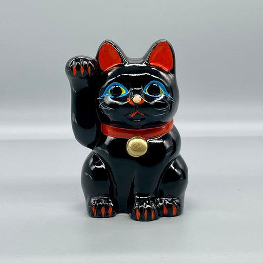 Maneki Neko - Black (Size 3)