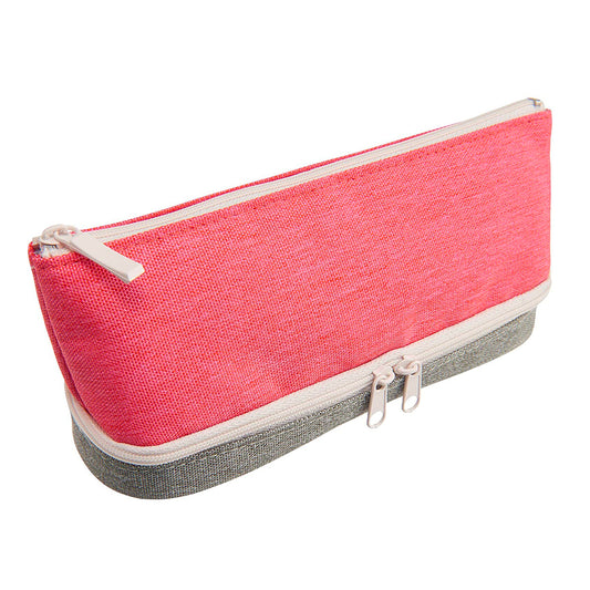 Pen Case -  Two Layered Pink