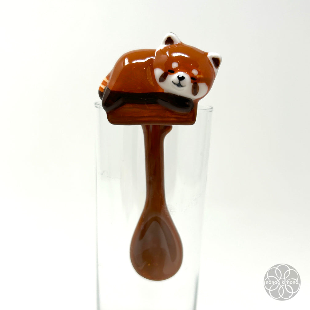 Ceramic Spoon - Lesser Panda
