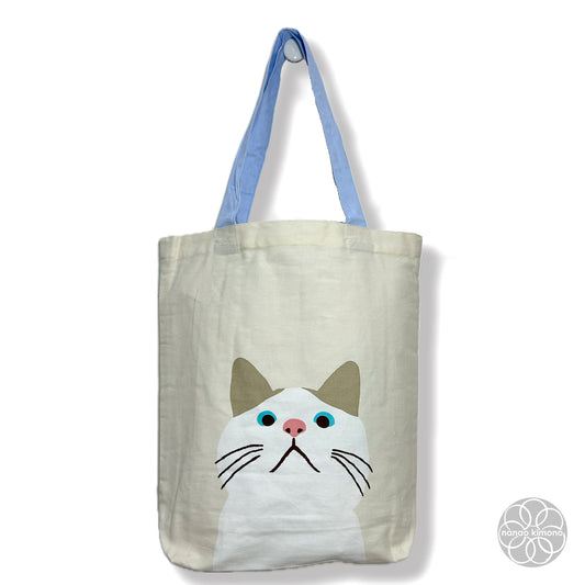 Tote Bag A4 - Cat Simple