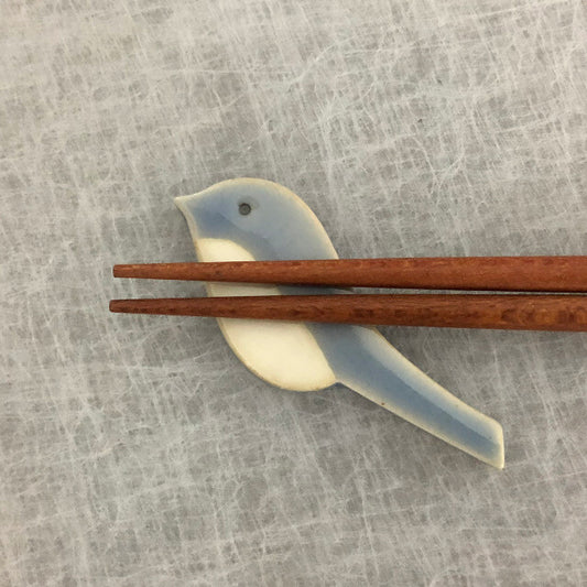 Chopstick Rest - Bird (Blue)