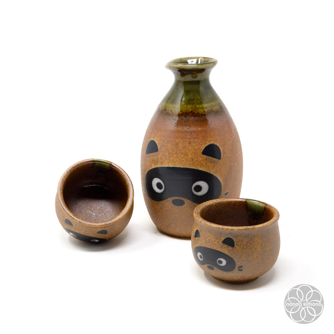 Sake Set - Tanuki (Japanese Raccoon Dog)