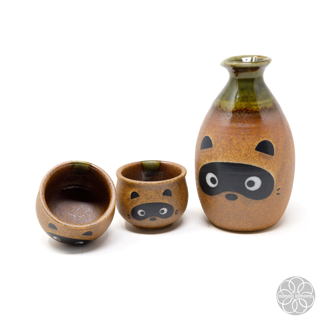 Sake Set - Tanuki (Japanese Raccoon Dog)
