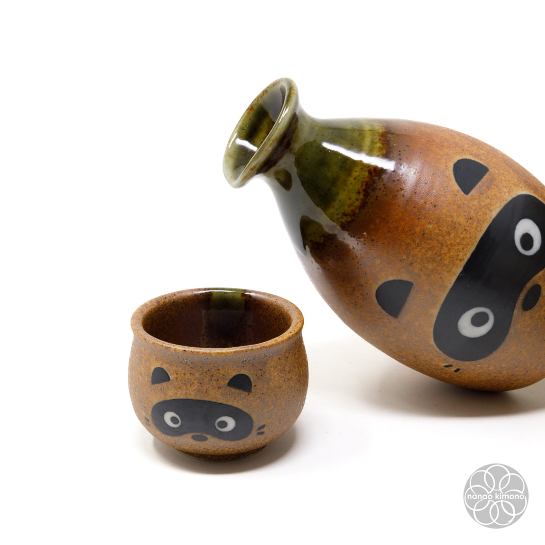 Sake Set - Tanuki (Japanese Raccoon Dog)