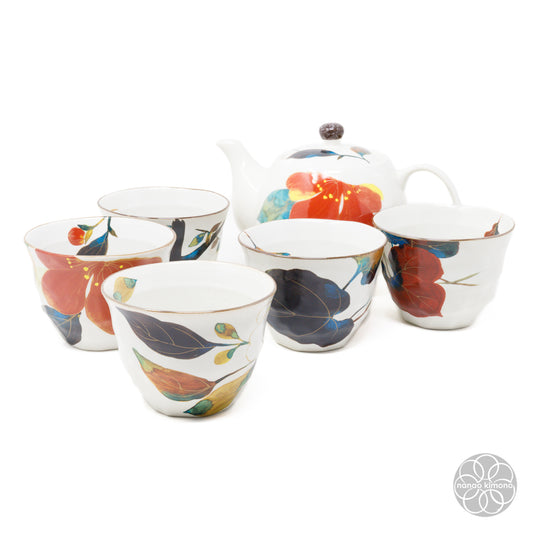 Tea Set - Hana Kairo (Teapot + 5 Cups)