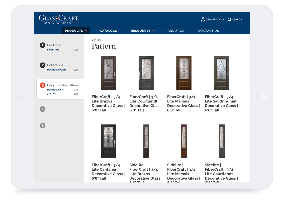 GlassCraft Door Company Ipad