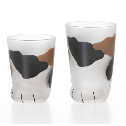 Calico Cat Paw Glasses (Set of 2)