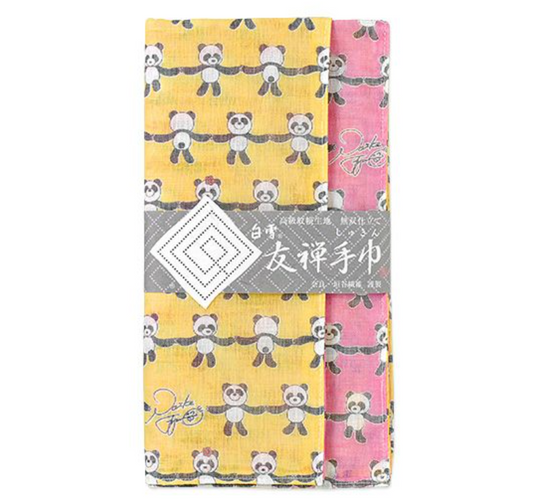 Fine Mesh Dish Cloth L - Happy Panda