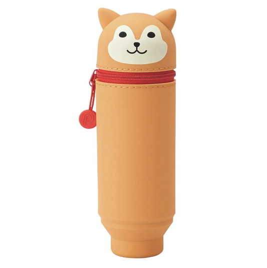 PuniLabo Stand Pen Case - Shiba Dog